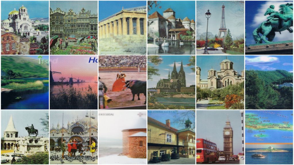 3D postcards, 3D lenticular postcards, lenticular postcards